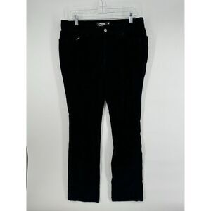 Mountain Khaki Straight Fit Black Corduroy Women Size 10‎ Outdoors